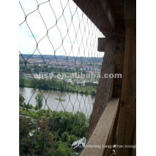 Zoo application protective stainless steel Inox aviary wire mesh